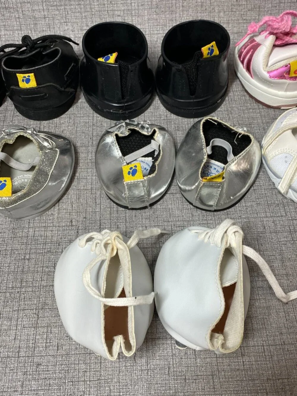 Build A Bear Shoes Lot Of 7
